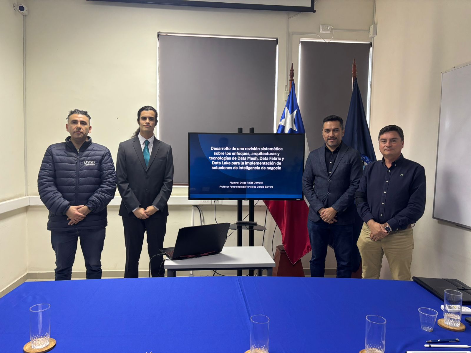 ICCI–UNAP celebra su primera titulación bajo el piloto de Trabajo de Título en pareja